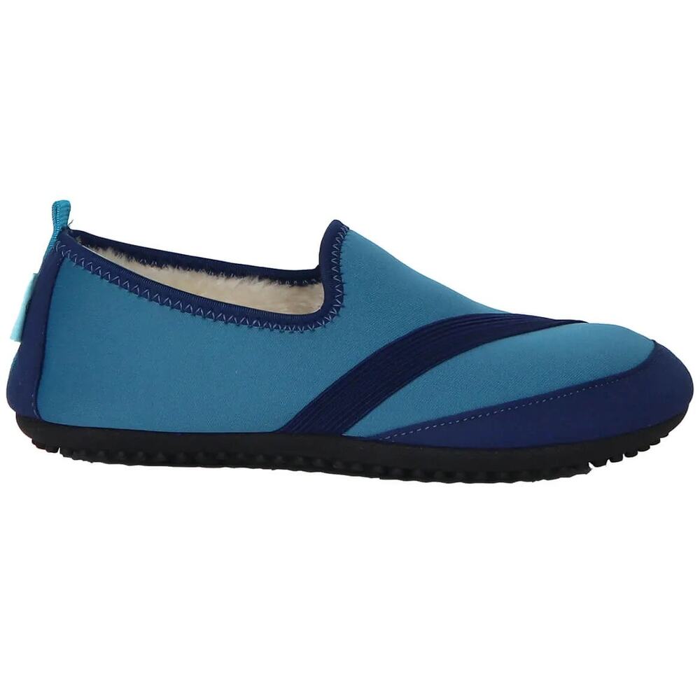 FITKICKS Active Lifestyle Slippers Indoor/Outdoor for Women - Blue - Small